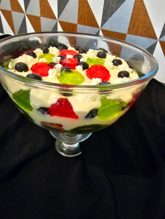 Recipe Fruits Triffle which Delicious