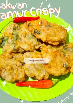 Foto resep Bakwan Jamur Crispy 🍄‍🟫