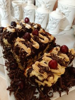 عکسی از دستور کیک زبرا