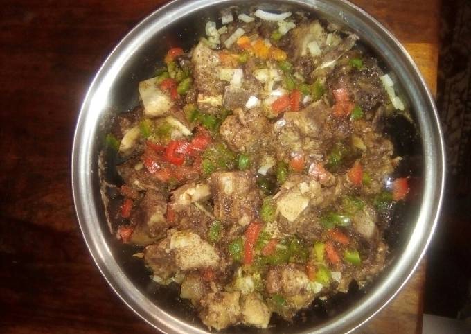 Recipe of Award-winning Beef stew with peppers