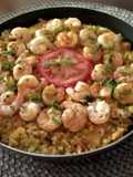 Arroz con Champiñones, Atún y Camarones