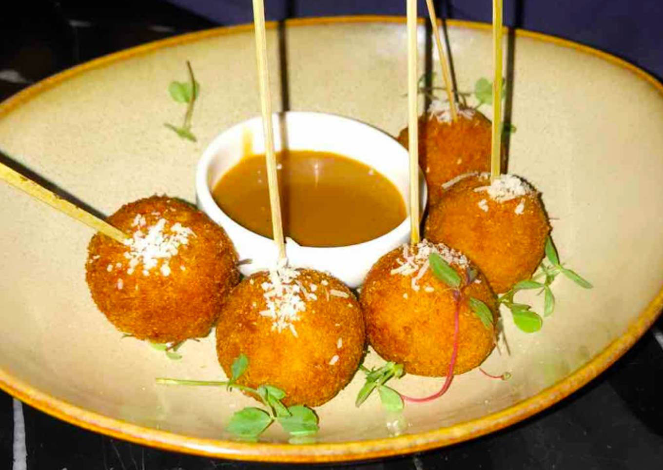 Potato Lollipops