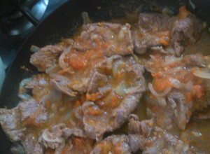 Una foto de Carne en bistec