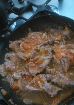 Una foto de Carne en bistec