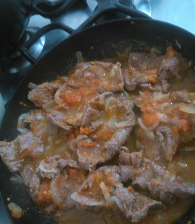 Una foto de Carne en bistec