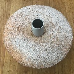 A picture of Lemon Kissed Angel Food Cake.