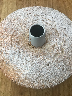 A picture of Lemon Kissed Angel Food Cake.