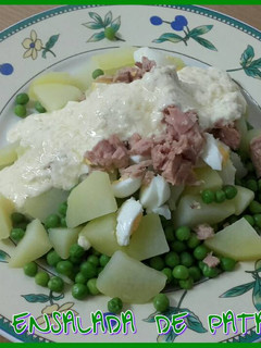 Una foto de Mi ensalada de patatas