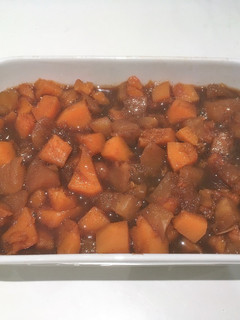 Una foto de Compota de calabaza y manzana