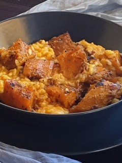 Foto di Risotto con la zucca