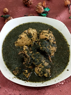 صورة لوصفة ملوخية بالدجاج