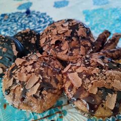 A picture of Chocolate cupcakes.
