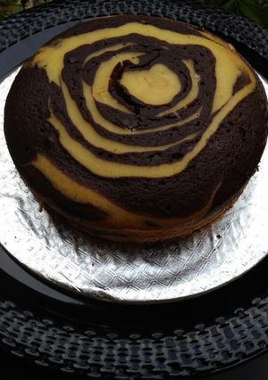 A picture of Zebra Cake (Mother's day special).