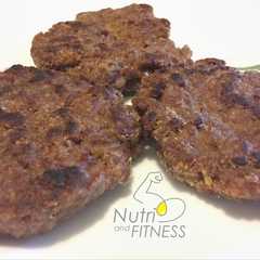 A picture of Hamburguesas de carne fit.