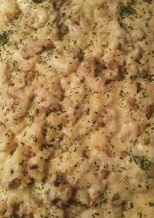 Foto resep Chicken & Mushroom Baked Rice