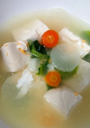 Foto resep Sup Tahu Telur