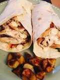 Wraps de pollo y palta!