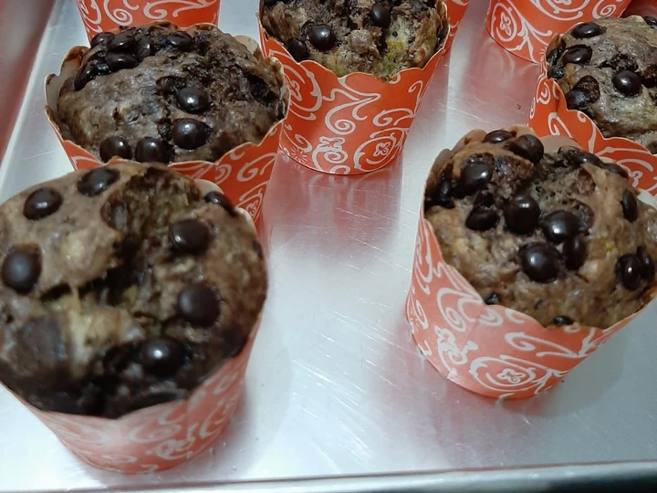 Langkah Mudah untuk Membuat Resep Choco Banana Muffin yang Bisa Manjain Lidah Anti Ribet, Lezat