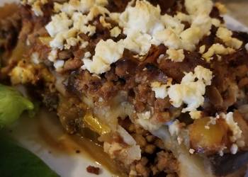 Popular Recipe Eggplant  potato bake Delicious Nutritious Popular Recipe Eggplant  potato bake Delicious Nutritious