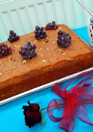 عکسی از دستور کیک سیب و دارچین