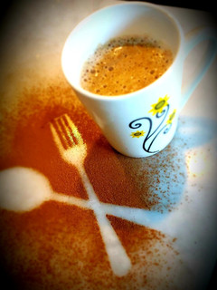 A picture of Homemade cappuccino.