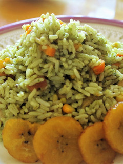 Una foto de Arroz con pollo