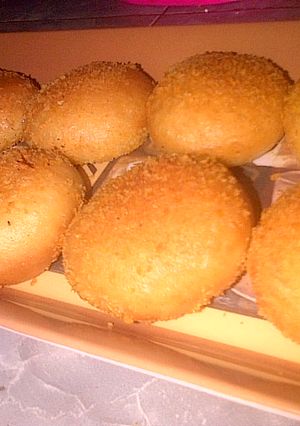 Foto resep Roti goreng isi ayam no egg