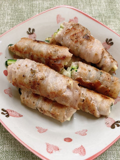 櫛瓜肉捲 的食譜成品照片