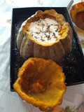 Calabaza/ zapallo relleno!