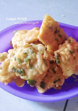 Foto resep Tempe kriuk/Mendoan