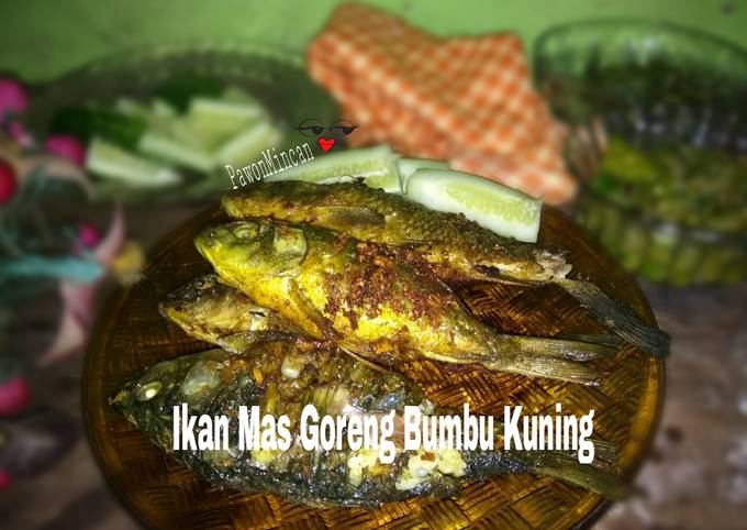 Langkah Mudah untuk Membuat Ikan Mas Goreng Bumbu Kuning Anti Gagal