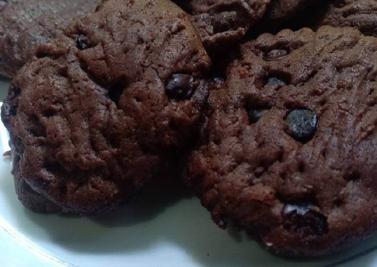 Cookies coklat tanpa oven