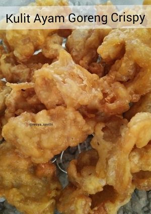 Foto resep 89. Kulit Ayam Goreng Crispy