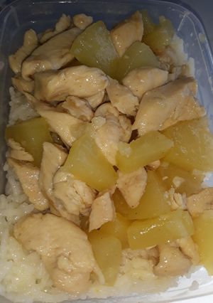 Ananászos csirkemell recept fotója
