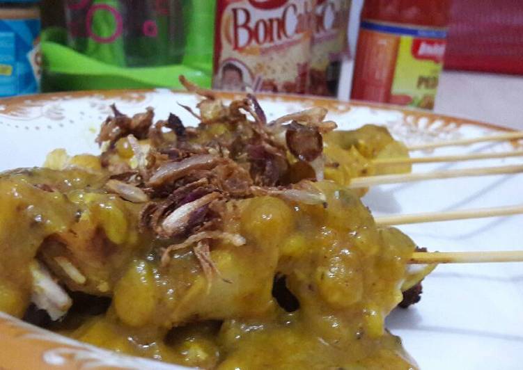 Sate padang dadakan