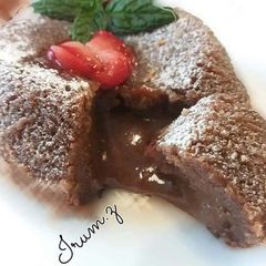 🍮Chocolate Lava Cake🍮 A picture of 🍮Chocolate Lava Cake🍮.