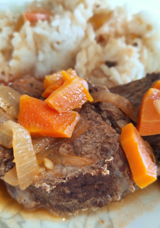 Una foto de Carne al jugo