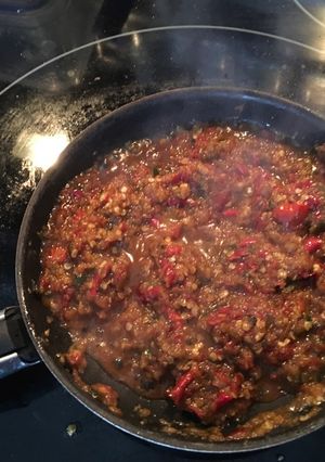 Foto resep Sambel Terasi Tampa tomat (Tumis sambel terasi)