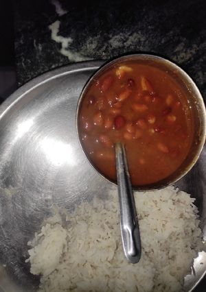 A picture of Rajme ki sabji.