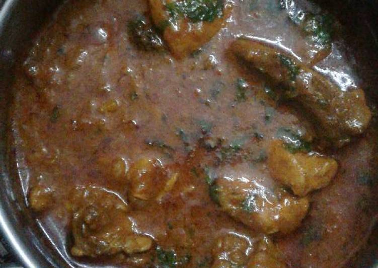 Steps to Make Homemade Butter chicken with gravy