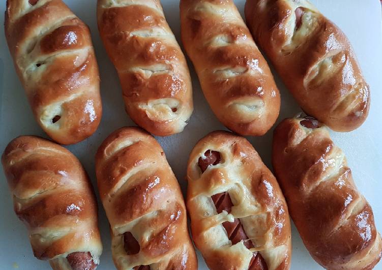 Resep: Makan di DimeRoti Sosis Killer Soft Bread