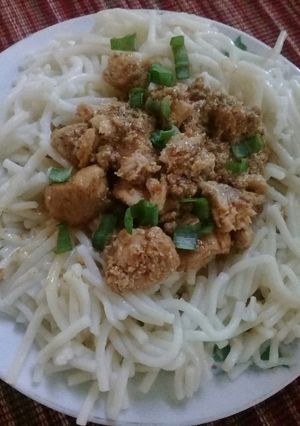 A picture of Chicken Spaghetti.