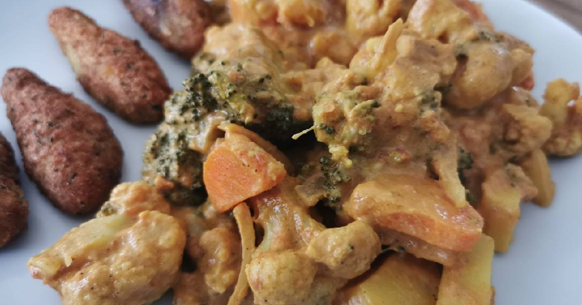 Curry Végétarien Au Chou Fleur Et Brocoli ! De Lo Reine - Cookpad