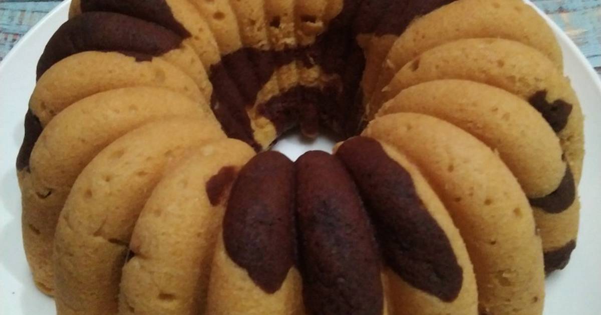 Resep 619.Cake Marmer Tape (Gluten Free) oleh Maria Feronika Cookpad