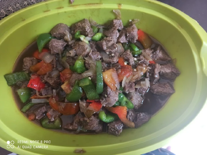 Langkah Mudah untuk Membuat Resep Daging Sapi Lada Hitam Anti Ribet, Lezat