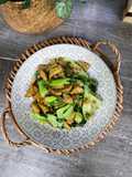 Tumis Pak Choy Kek Ikan