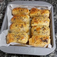 A picture of Mutton kheema rolls.