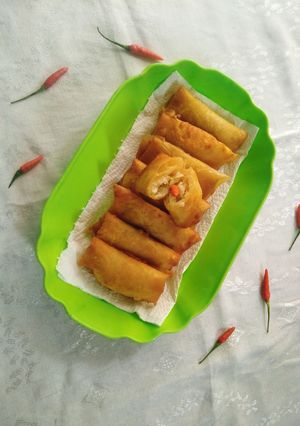 Foto resep Lumpia isi kol dan ayam