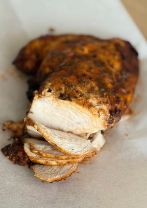 Una foto de Fiambre casero de pollo