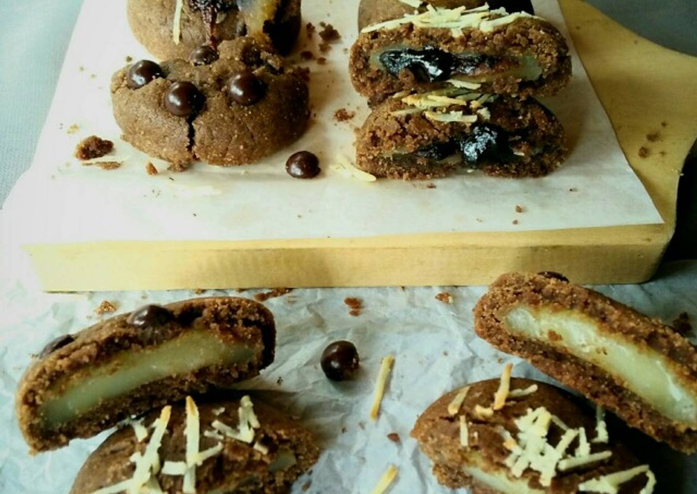 Resep Mochi Chocolate Lava Cookies